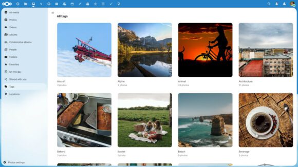 Photos 2.0 – Nextcloud Hub 3 mit Objekterkennung (Quelle: nextcloud.com)