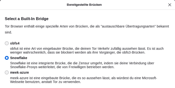 Snowflake funktioniert in Tor Browser 11.5.6 wieder