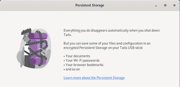 Im Persistent Storage kannst Du Dokumente und Einstellungen speichern