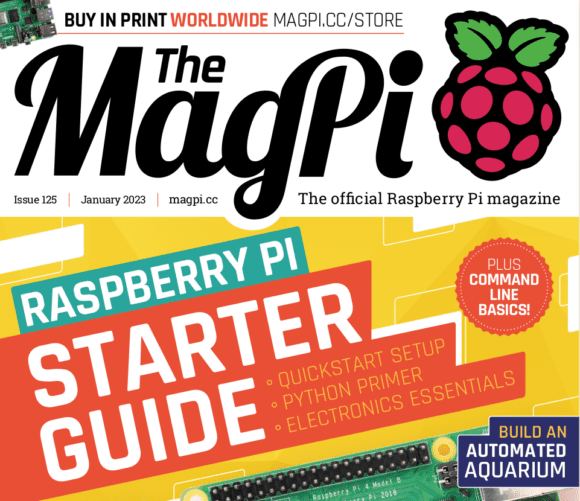 MagPi 125 mit Raspberry Pi Starter Guide