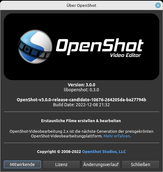 OpenShot 3.0 mit vielen Verbesserungen ist veröffentlicht