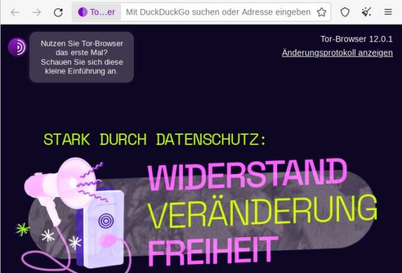 Tor Browser 12.0.1 ist verfügbar