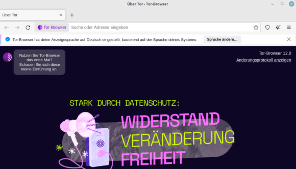 Tor Browser 12 ist ab sofort verfügbar
