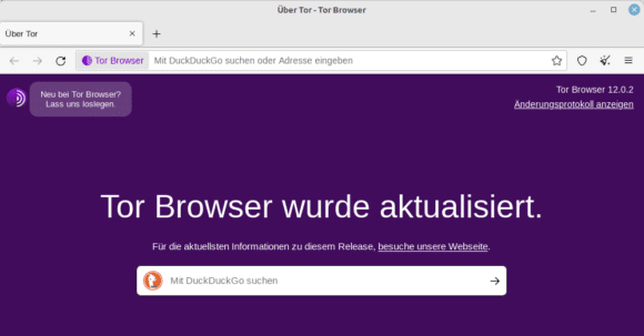 Tor Browser 12.0.2 ist verfügbar
