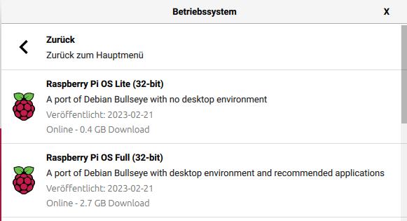 Raspberry Pi OS 2023-02-21 ist ab sofort verfügbar