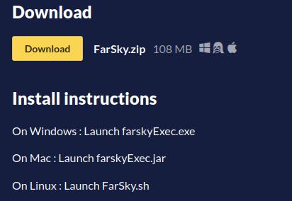 Download FarSky für Linux, Windows und macOS