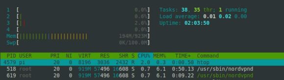 htop finde ich besser als top