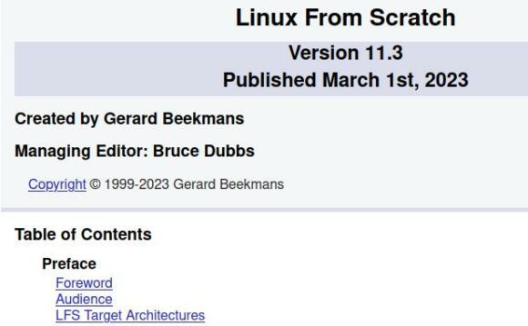 Linux From Scratch 11.3 ist veröffentlicht