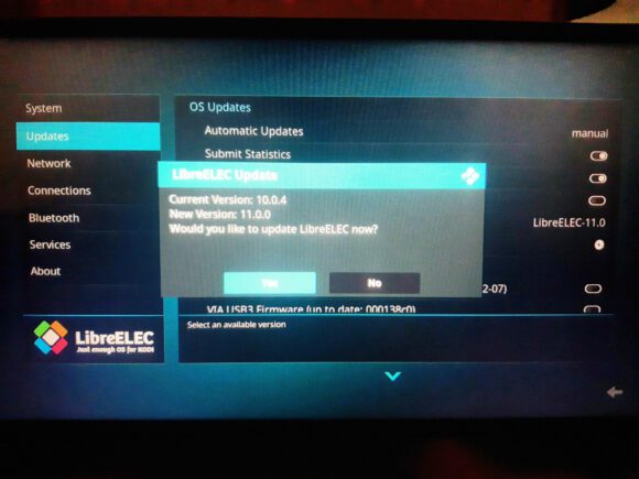 LibreELEC 11 mit Kodi 20 ist verfügbar