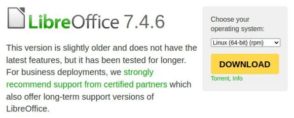 LibreOffice 7.4.6 Community ist verfügbar