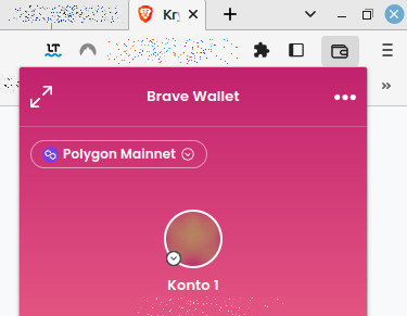 Der alternative Browser Brave bietet eine Krypto-Wallet