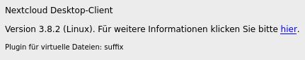 Nextcloud Client 3.8.2 ist verfügbar