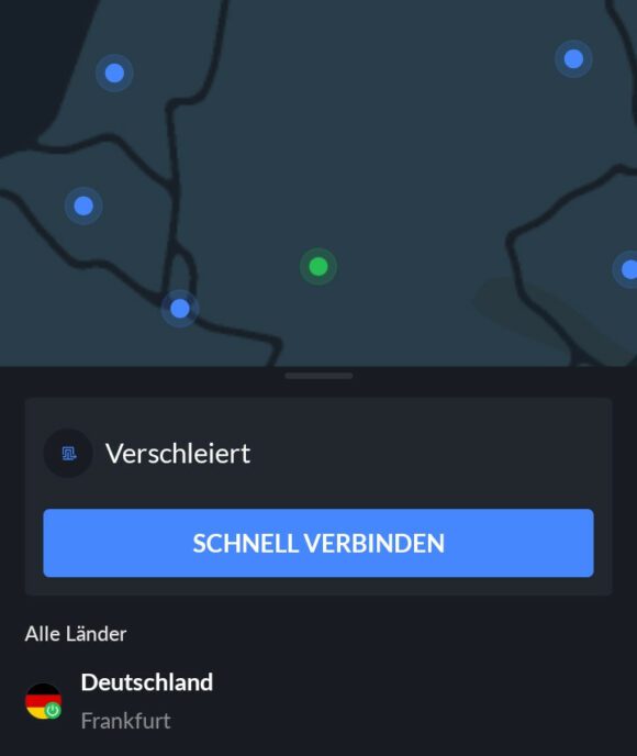 Verschleierte Server von NordVPN