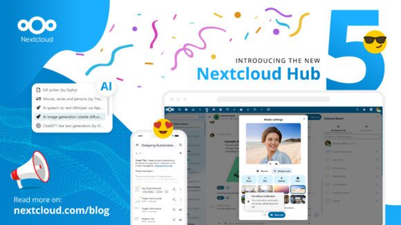 Nextcloud Hub 5 ist da! (Quelle: nextcloud.com)