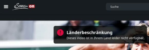 ServusTV ist in Deinem Land nicht verfügbar