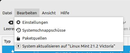 Aktualisierung auf Linux Mint 21.2 Victoria ist verfügbar