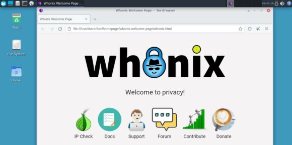 Whonix 17 basiert auf Debian 12 Bookworm