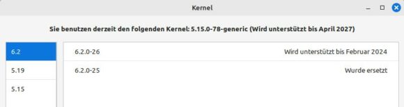 Linux-Kernel 6.2 ist ab sofort für Ubuntu 22.04 und Linux Mint 21 verfügbar