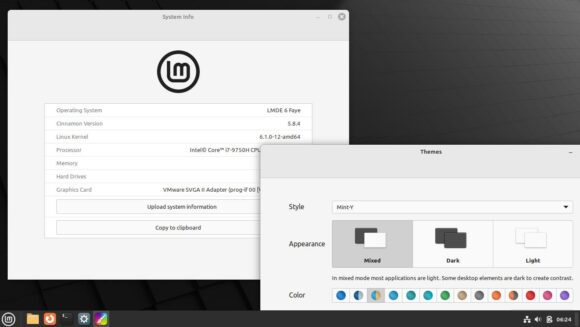 Linux MInt Debian Edition 6