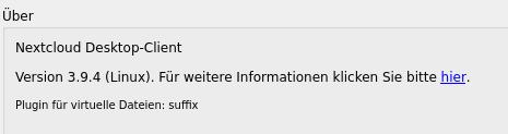 Nextcloud Desktop Client 3.9.4 ist verfügbar