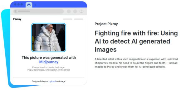 Mit Pixray Bilder erkennen, die mit KI erstellt wurden