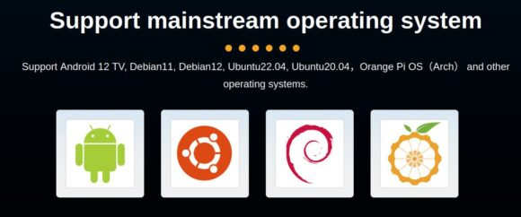 Orange Pi Zero 2W unterstützt mehrere Betriebssysteme