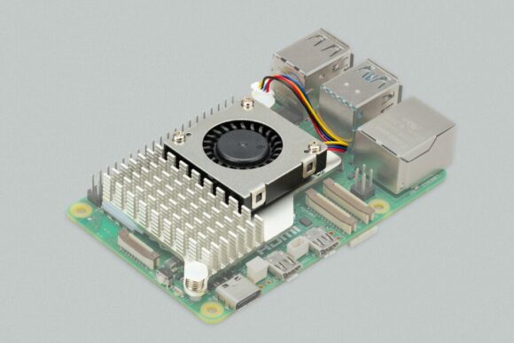 Aktive Lüftung für den Raspberry Pi 5 (Quelle: raspberrypi.com)