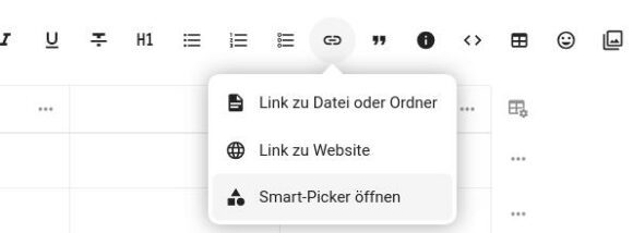 Smart Picker wurde in Nextcloud Hub 6 weiter verbessert