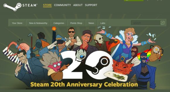 Steam wird 20 Jahre alt