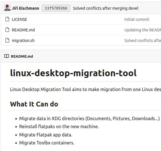 Mit dem Linux Desktop Migration Tool Daten von einem Computer auf einen anderen umziehen