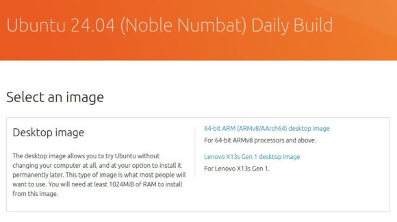 Daily Images von Ubuntu 24.04 LTS Noble Numbat sind verfügbar