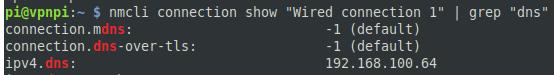 DNS-Server mit nmcli herausfinden