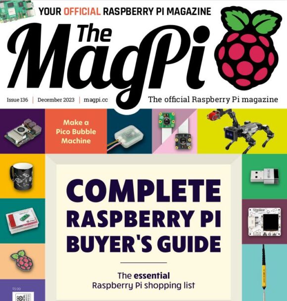 Die kostenlose PDF-Version von MagPi 136 ist verfügbar
