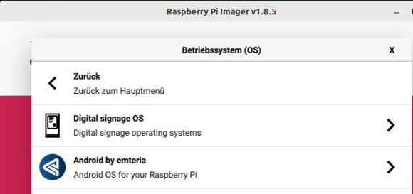 Android für den Raspberry Pi 5 – von Emteria – testen wir es