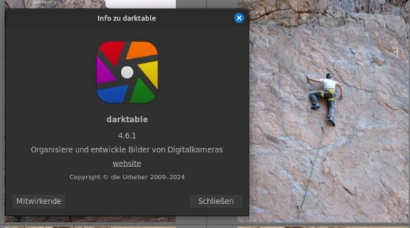 darktable 4.6.1 ist verfügbar