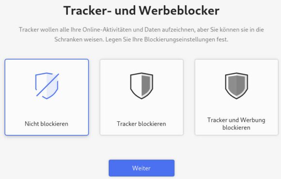 Werbe-und Tracker-Blocker in Vivaldi