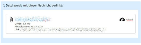 Datei ist hochgeladen und wird verlinkt
